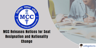 NEET PG Counselling 2024: MCC Releases Notifications for Seat Resignation and Nationality Conversion; Check Here